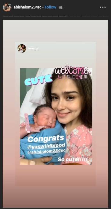 10 Potret kelahiran anak kedua Yasmine Wildblood, namanya jadi sorotan