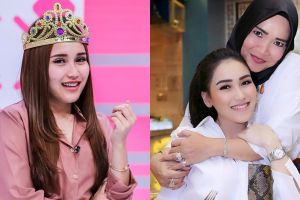 Unggah foto lawas saat ultah ibu, masa kecil Ayu Ting Ting disorot