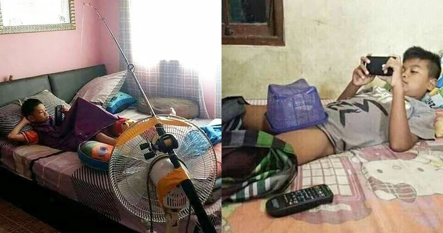 10 Tingkah lucu anak-anak habis disunat ini bikin tepuk jidat