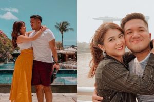 7 Potret liburan Kesha Ratuliu & pacar di Bali, mesra bak prewed