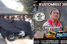 Kustomfest 2019, lucky draw motor hingga aksi Didi Kempot