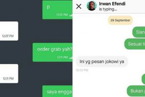 10 Chat lucu driver ojek online ini bikin penumpang gagal paham