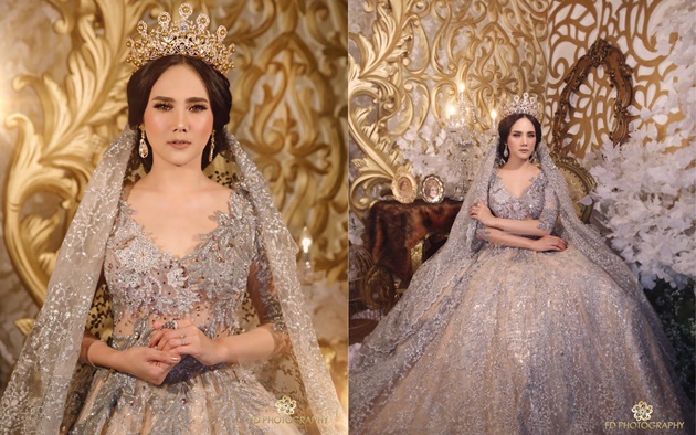 Gaya 7 seleb pemotretan jadi ratu, penampilannya mangilingi