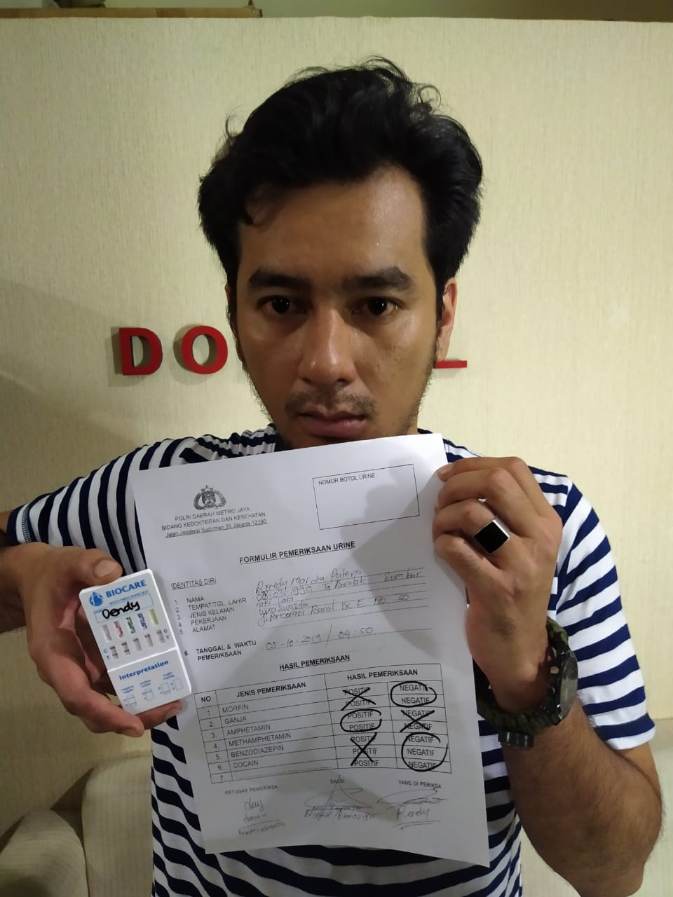 4 Fakta Daffa D'Academy 2 terjerat narkoba, ditangkap dini hari