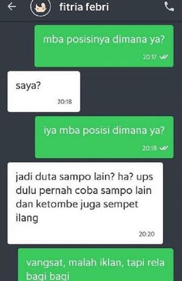 10 Chat lucu driver dan pelanggan ini kaya udah kenal lama