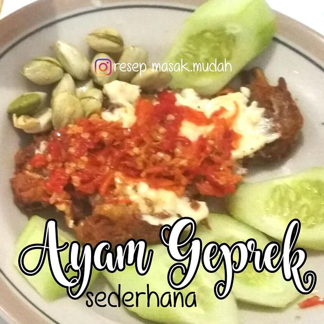 21 Resep ayam geprek crispy enak berbagai sumber 21 Resep ayam geprek crispy enak berbagai sumber