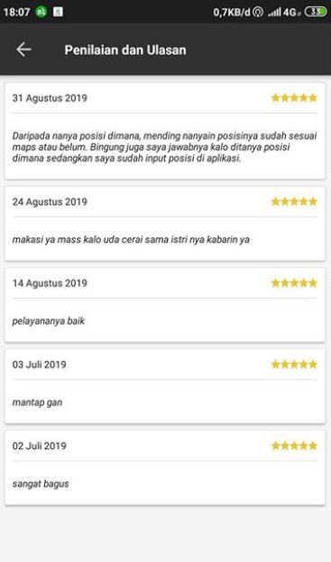 10 Komentar lucu di kolom penilaian driver ojek online bikin nyengir