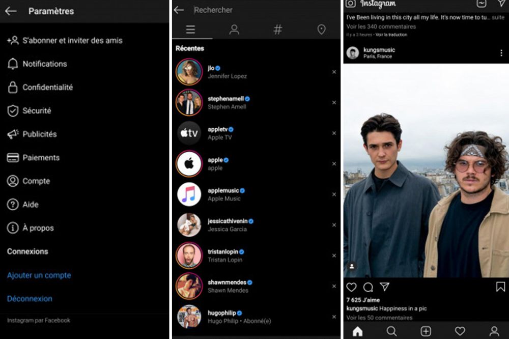 Cara mudah aktifkan Instagram dark mode di iOS dan Android
