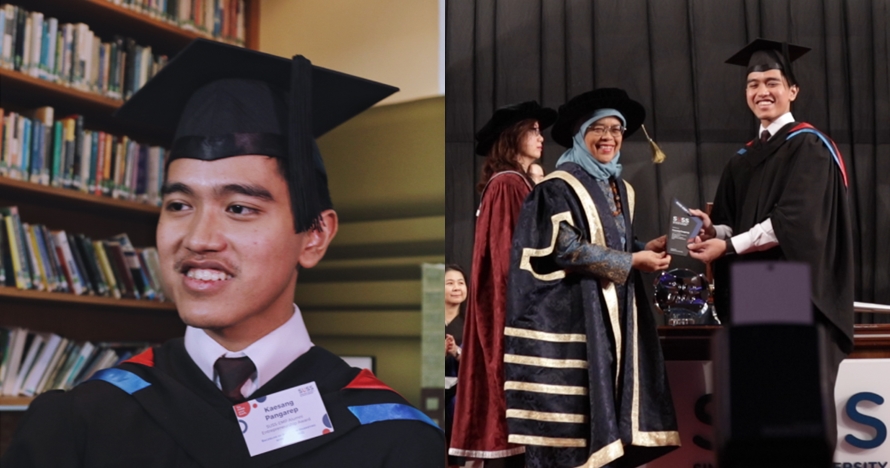 Akhirnya lulus, ini 6 momen bahagia Kaesang wisuda di Singapura