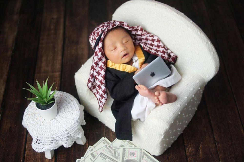9 Potret newborn baby Juan, anak pertama Onadio dan Beby Prisillia