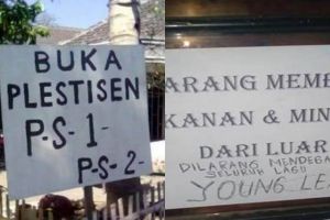 11 Tulisan unik di rental PS dan warnet ini bikin tepuk jidat