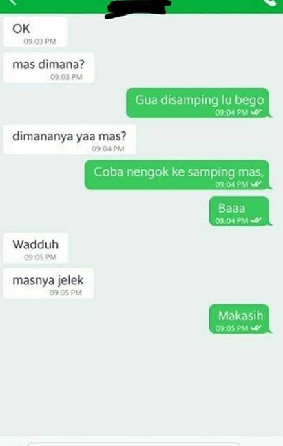 11 Chat lucu driver ojek online tanya lokasi ini bikin nyengir