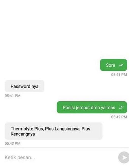 11 Chat lucu driver ojek online tanya lokasi ini bikin nyengir