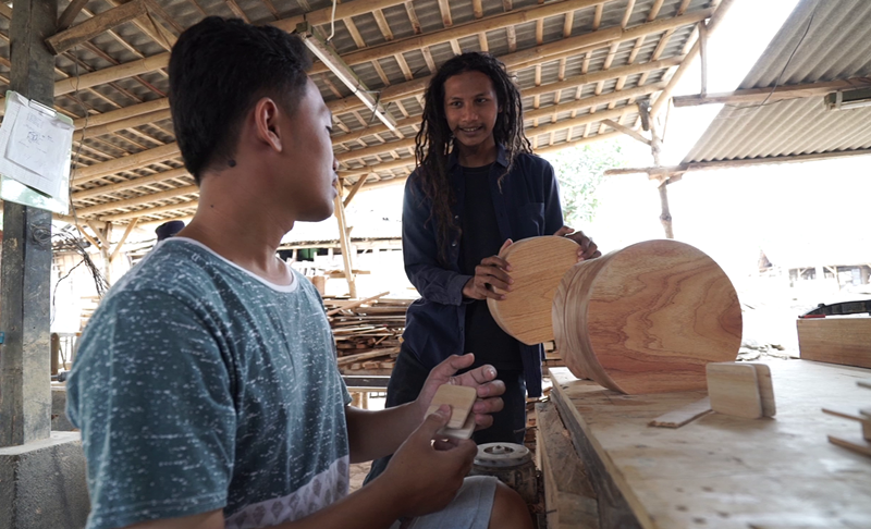 Dody Andri, pengusaha tas unik dari kayu laris hingga luar negeri