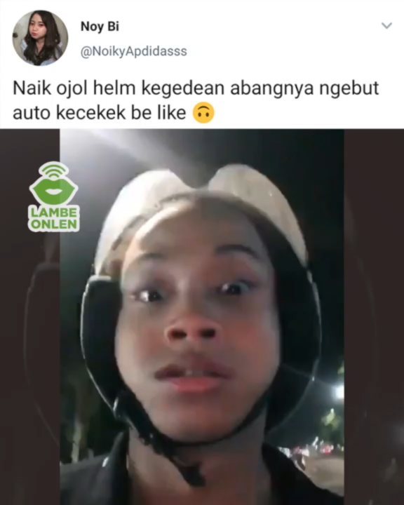 Dapat helm bermasalah, curhat 5 penumpang ojek online ini kocak