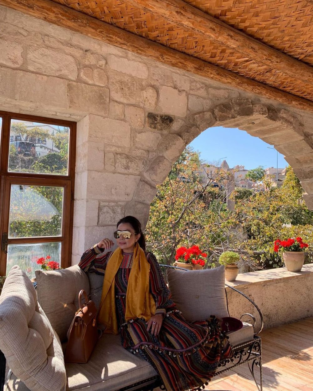 10 Gaya liburan Mayangsari ke Turki, penampilannya curi perhatian