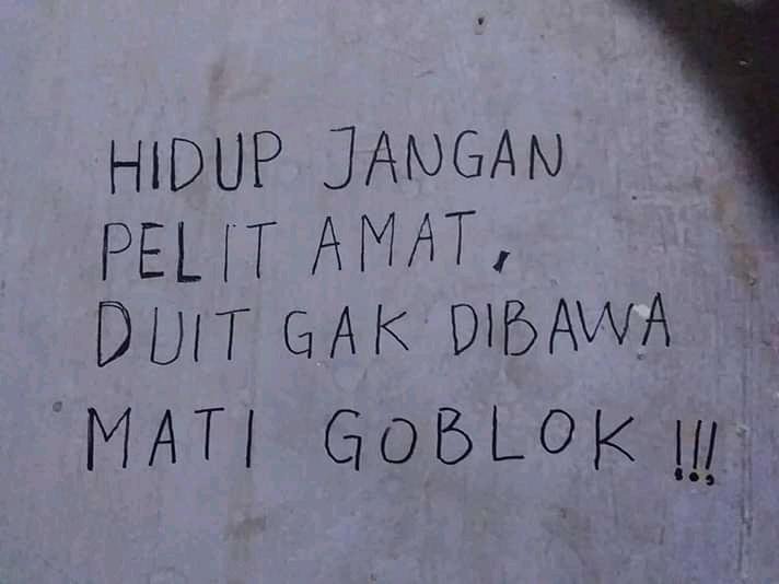 12 Tulisan lucu di tembok ini nyindir banget, auto ngakak