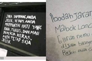 12 Tulisan lucu di tembok ini nyindir banget, auto ngakak