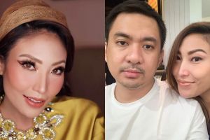 Unggah momen kejutan ultah suami, baju Ayu Dewi bikin gagal fokus