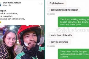 7 Momen driver ojek online ngomong Bahasa Inggris ini kocak abis