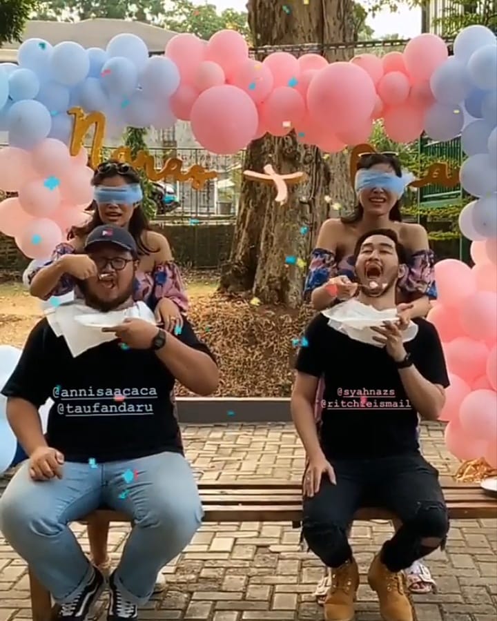 10 Momen baby shower Syahnaz Sadiqah, meriah bernuansa pink