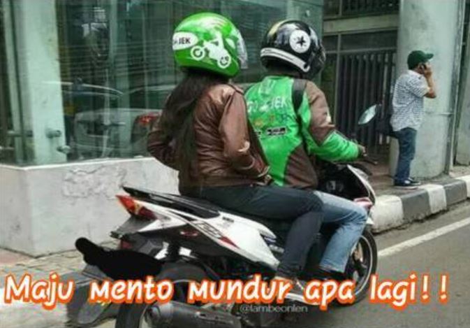 10 Meme lucu kehidupan driver ojek online ini bikin senyum sendiri