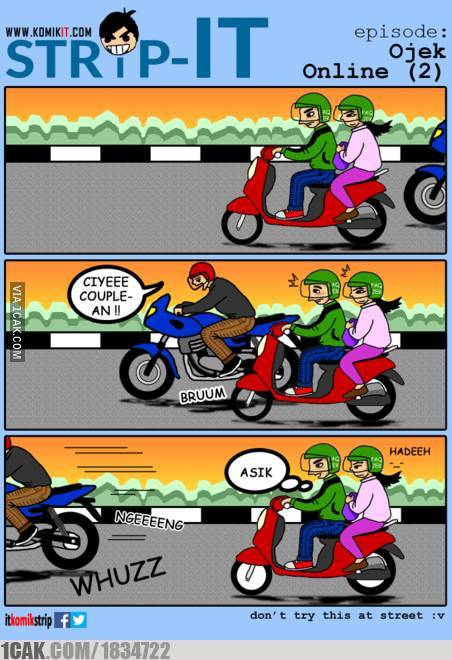 10 Meme lucu kehidupan driver ojek online ini bikin senyum sendiri