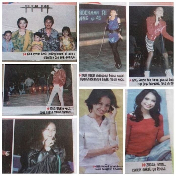 8 Potret lawas Rossa, penampilan semasa SMA curi perhatian