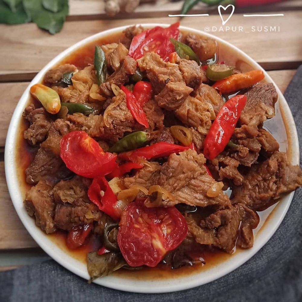 35 Resep masakan daging sapi, enak, sederhana, mudah dibuat