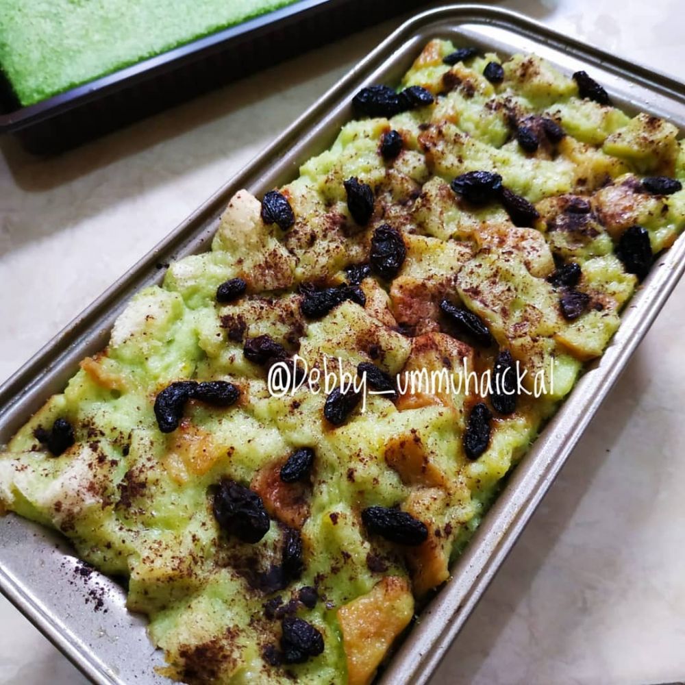 25 Cara membuat puding roti, enak, lembut, dan sederhana
