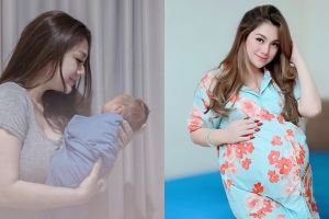 Celine Evangelista unggah foto anak ke-4, paras bayi jadi sorotan