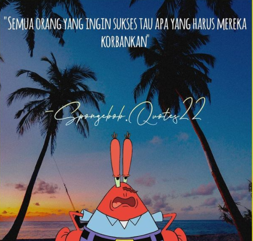 101 Kata-kata bijak penuh makna di film SpongeBob Squarepants