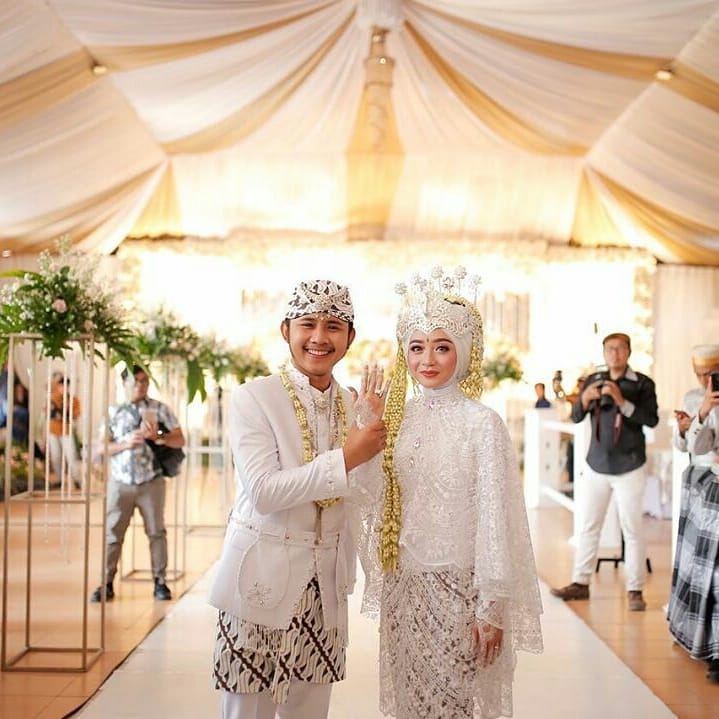 10 Momen akad nikah Ega Noviantika dan Rafly D'Academy