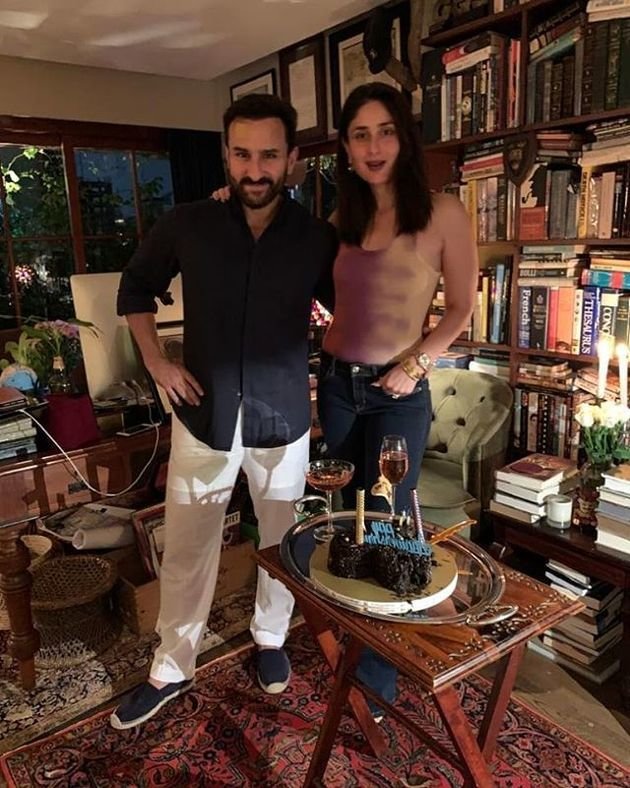 Momen ulang tahun pernikahan Kareena Kapoor & Saif Ali Khan