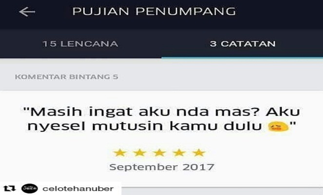 12 Momen driver ojek online ketemu mantan ini bikin tepuk jidat