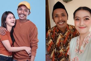 10 Potret pemain Tukang Ojek Pengkolan sama pasangan aslinya