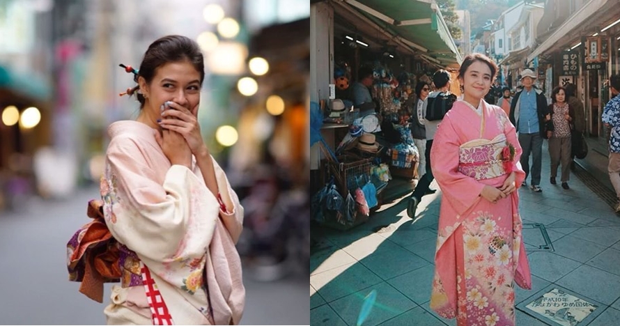 7 Adu gaya Yuki Kato & Michelle Ziudith yang berdarah Jepang