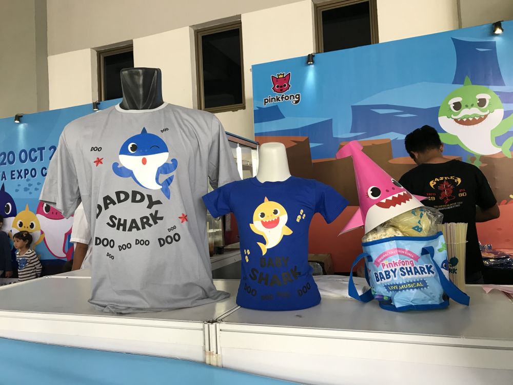 Pertama di Jogja, pertunjukan musik Pinkfong 'Baby Shark' pecah abis