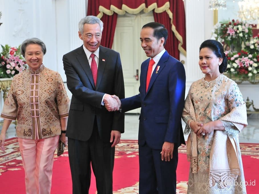 Momen Jokowi sambut 5 kepala negara jelang pelantikan