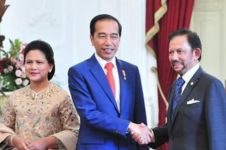 Foto Jokowi sambut Sultan Brunei di Istana ini tuai sorotan
