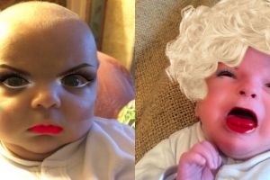 Potret 9 bayi pakai filter kamera ini bikin gagal gemas