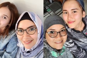 Ibu Ayu Ting Ting unggah menu sarapan, ponsel bikin salah fokus