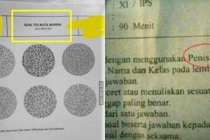 Kesalahan di 10 soal tes tertulis ini kocak abis