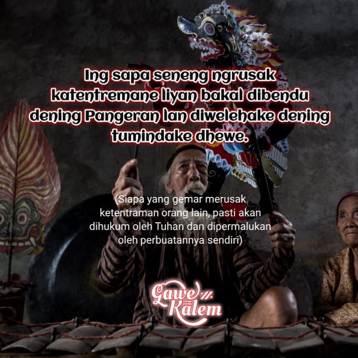 40 Kata kata  bijak  bahasa Jawa  tentang kehidupan penuh arti