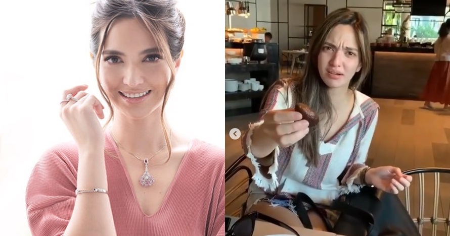 Video tak bisa buka salak viral, ini reaksi kocak Nia Ramadhani