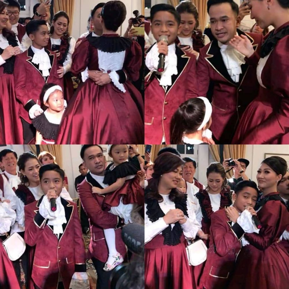 8 Potret pesta anniversary Ruben dan Sarwendah, meriah abis