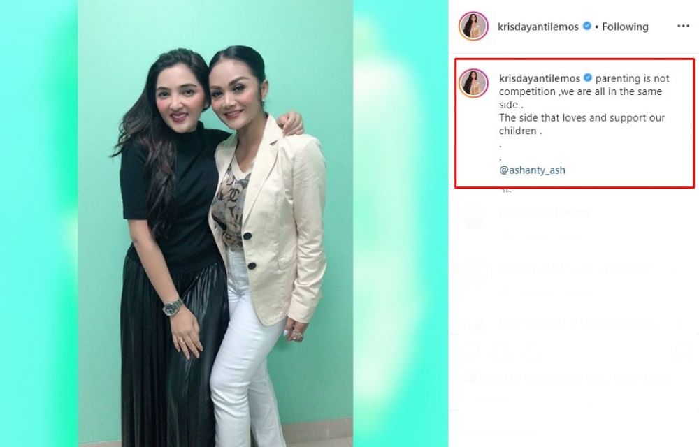 Krisdayanti & Ashanty kompak soal parenting, bikin salut