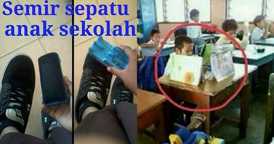 10 Life hack ala siswa sekolah ini bikin ketawa nostalgia