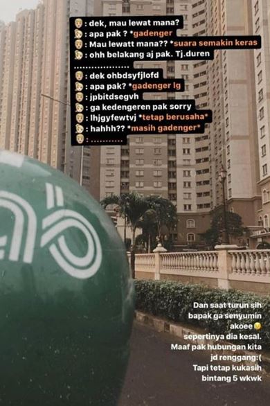 8 Momen obrolan salah sambung ojek online ini kocak