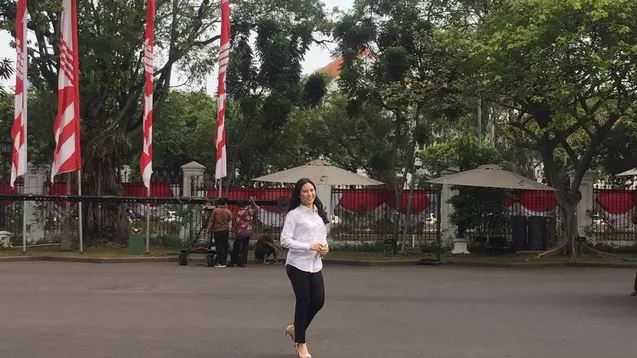 Jokowi panggil Angela Tanoesoedibjo ke Istana, jadi wakil menteri?